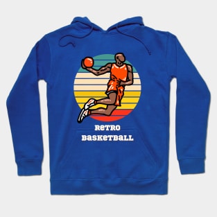 Retro Basketball Theme Hoodie